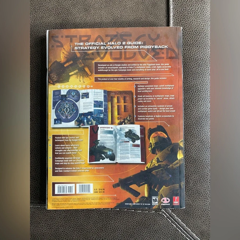 Halo 2 Official Strategy Guide – Xbox – Piggyback Interactive – Complete